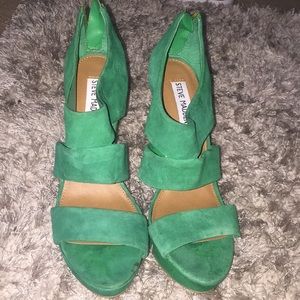 Green heels
